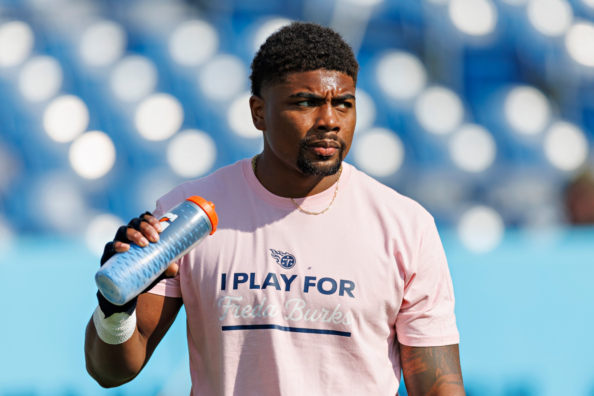 Should the Titans trade Treylon Burks during the 2025 NFL Draft?