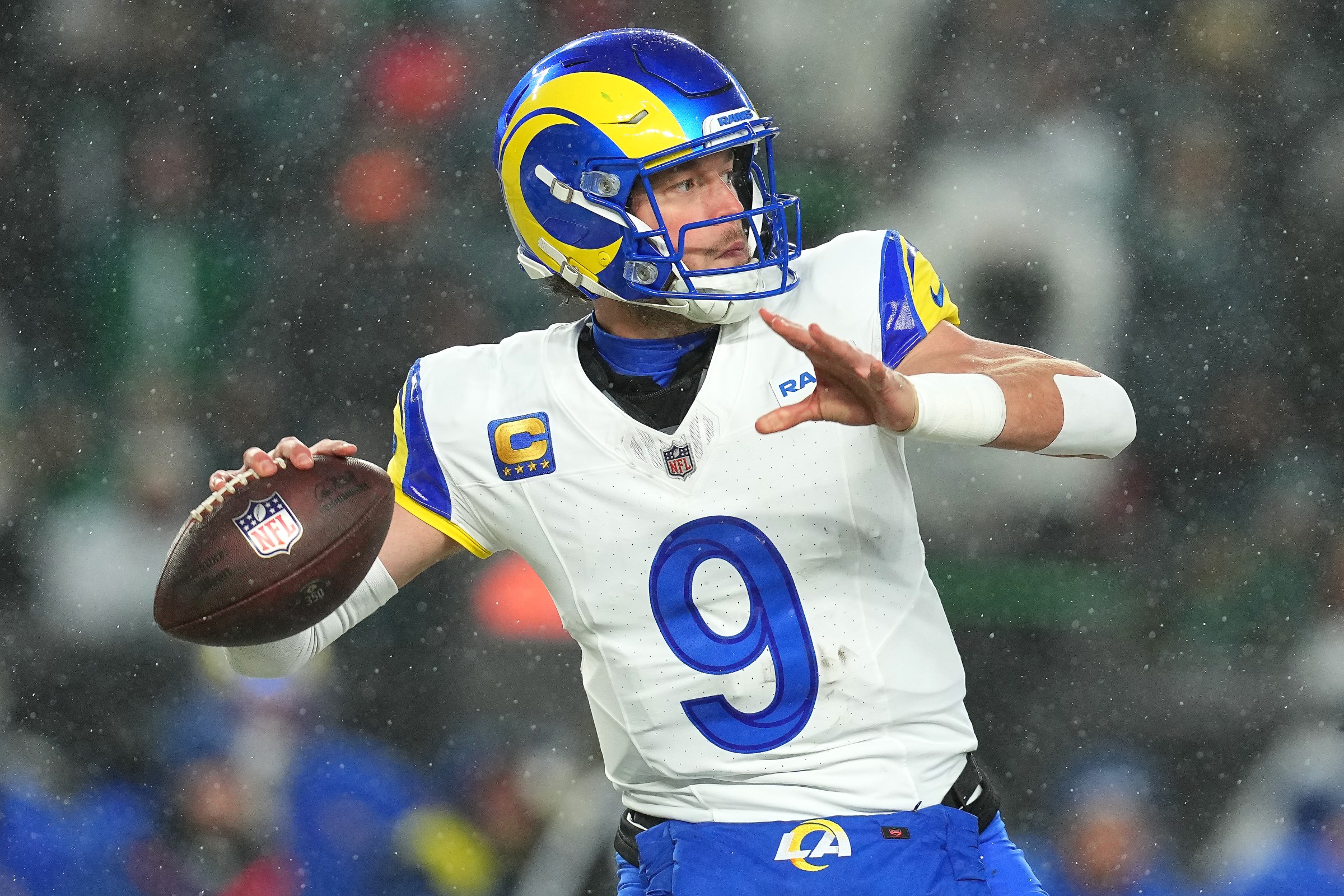 Does Brian Callahan want Matthew Stafford or Derek Carr to be his 2025 QB?