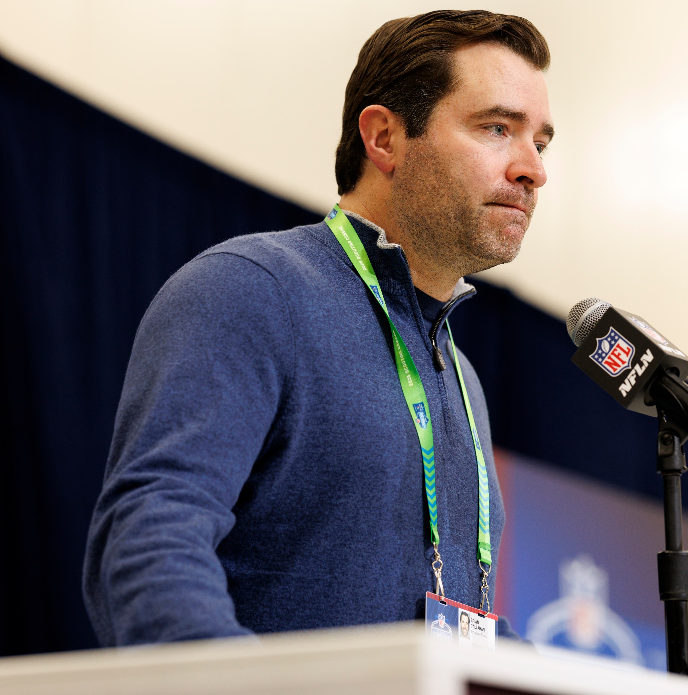 Titans claim they remain “open for business” at No. 1 overall