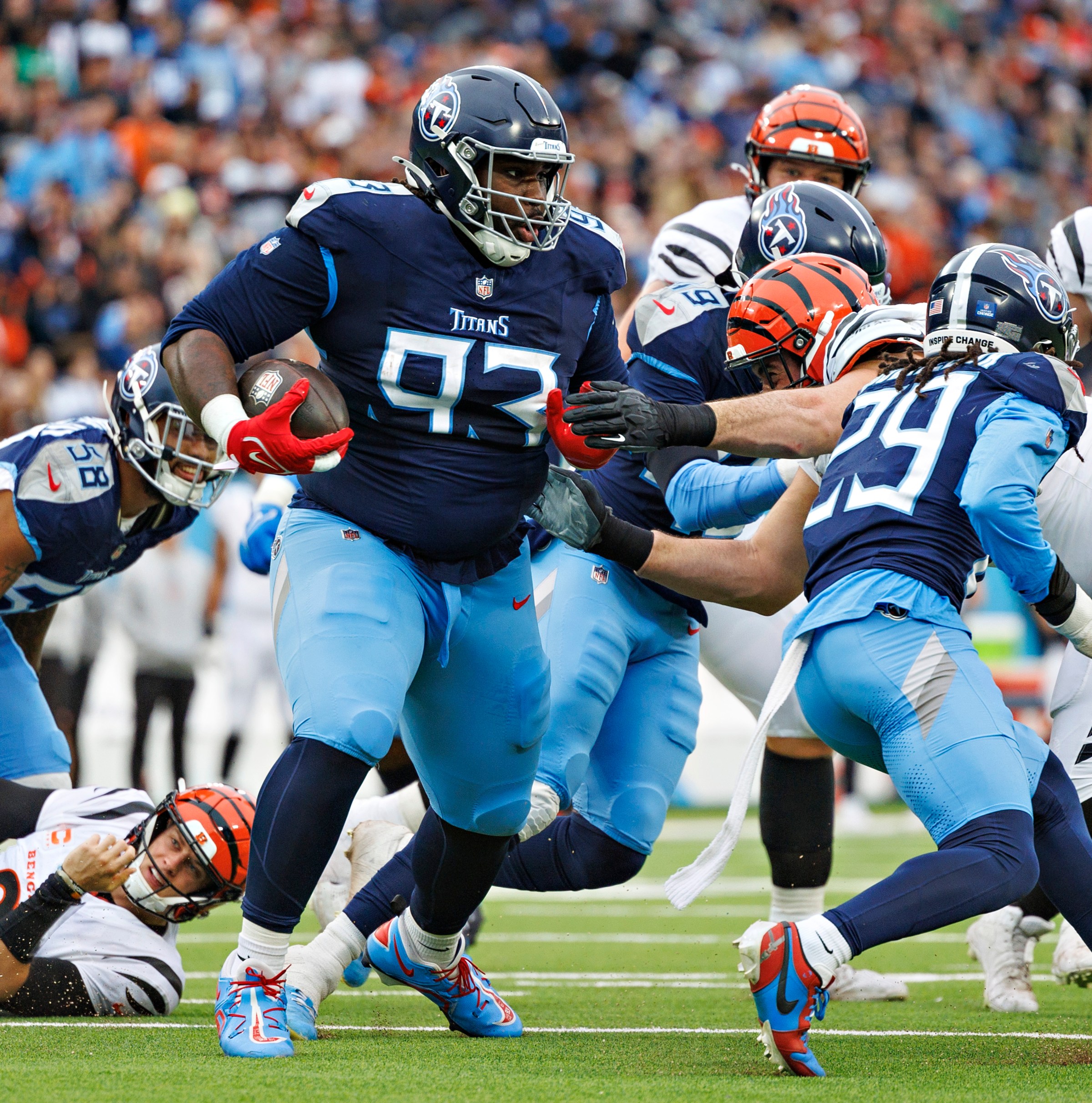 Titans designate T’Vondre Sweat to return from IR