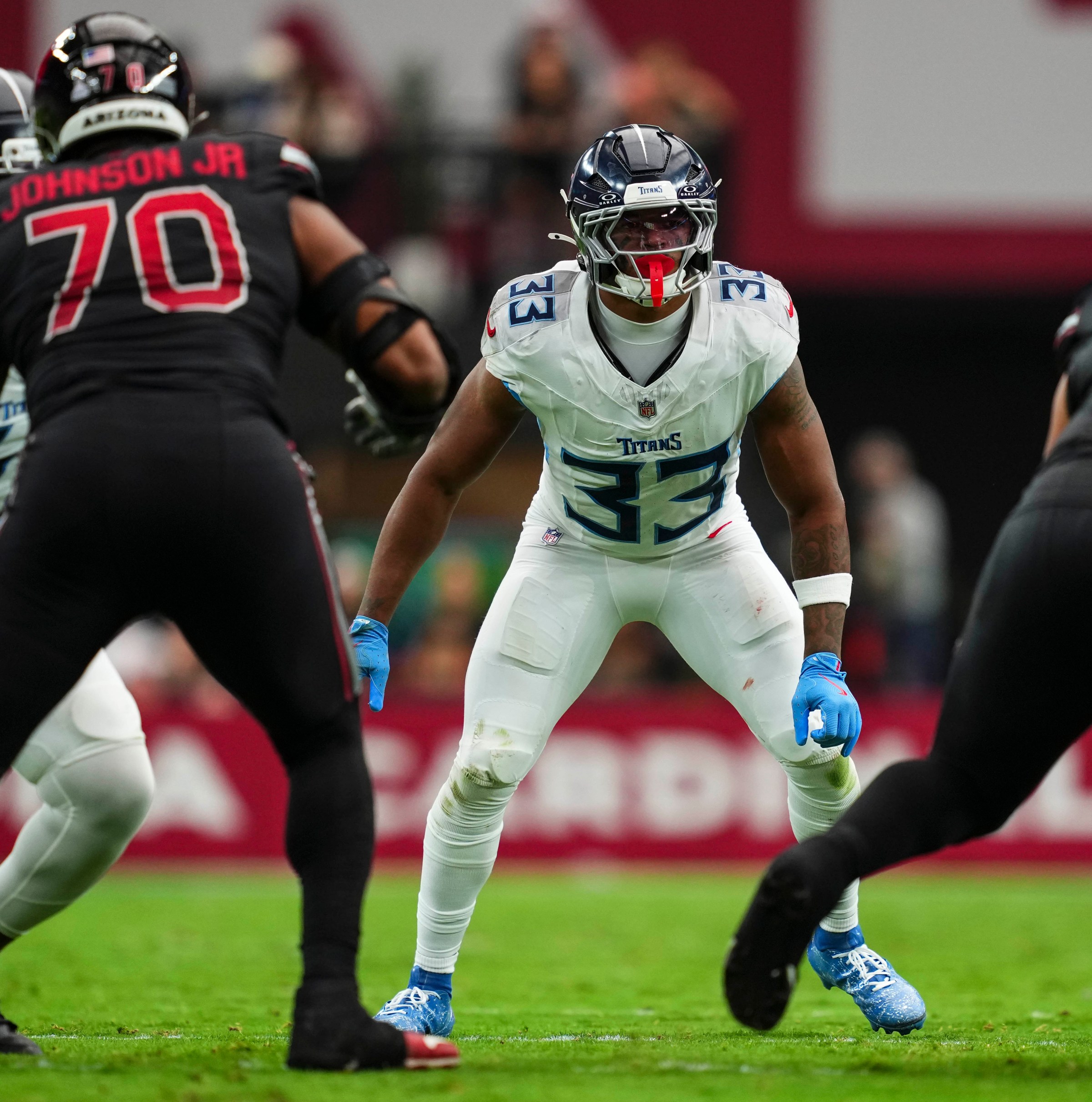 Cedric Gray out for Titans vs. Chiefs
