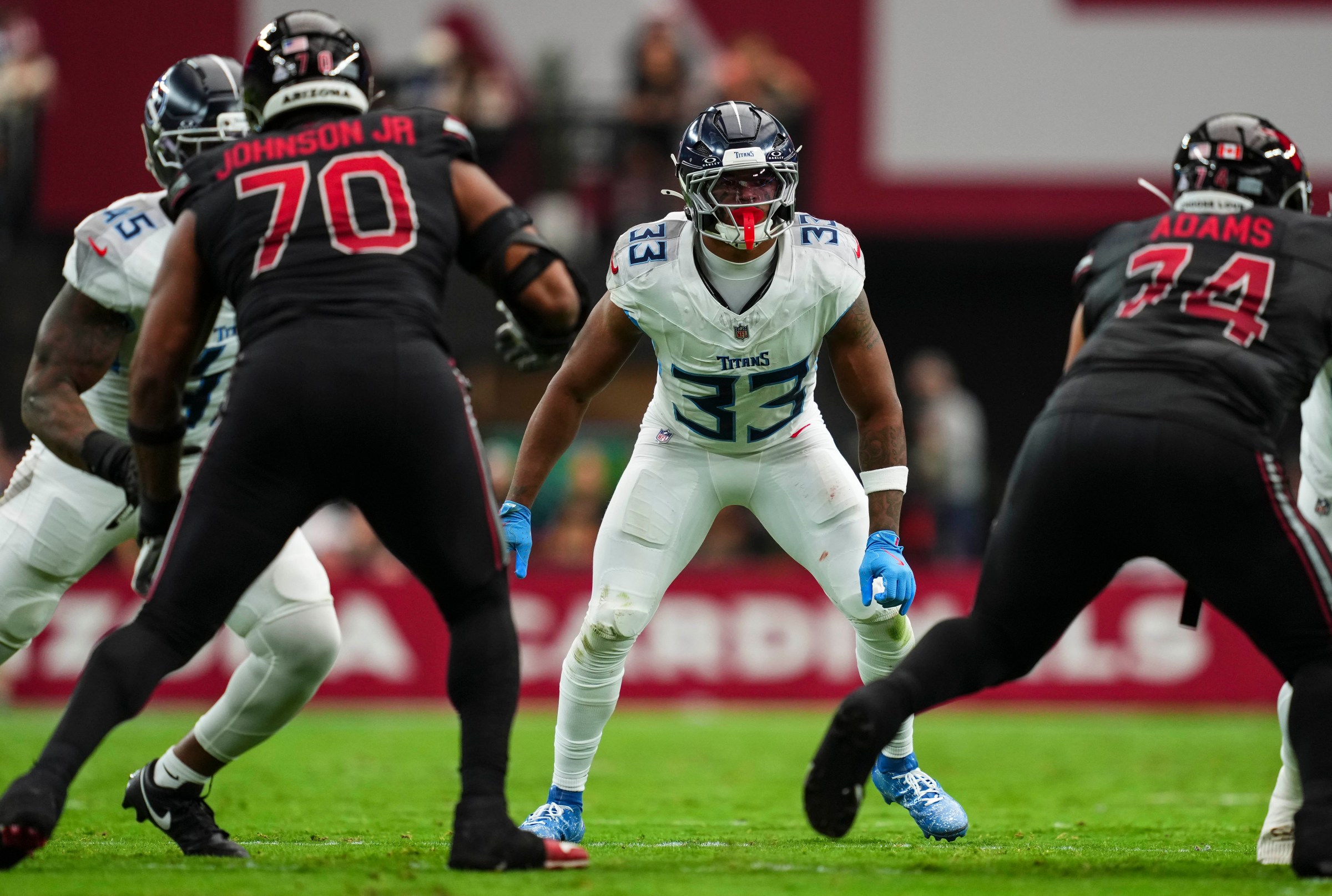 Cedric Gray out for Titans vs. Chiefs