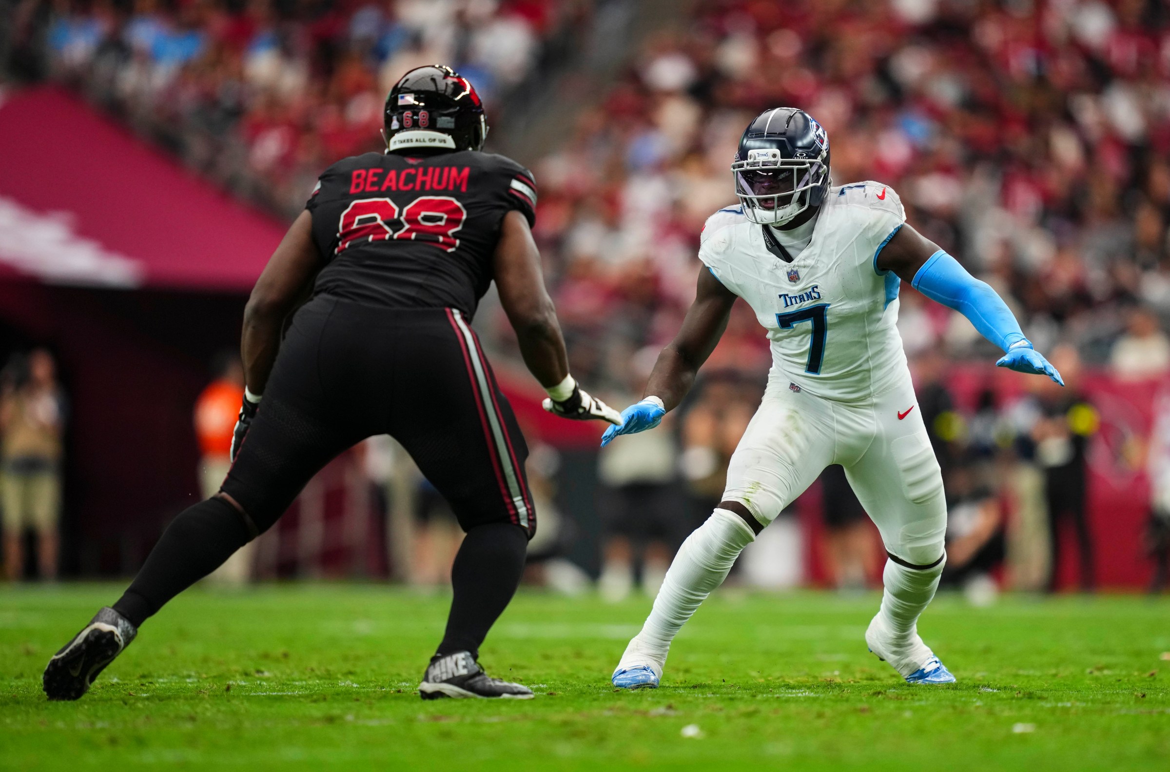 Titans place second round pick on injured reserve