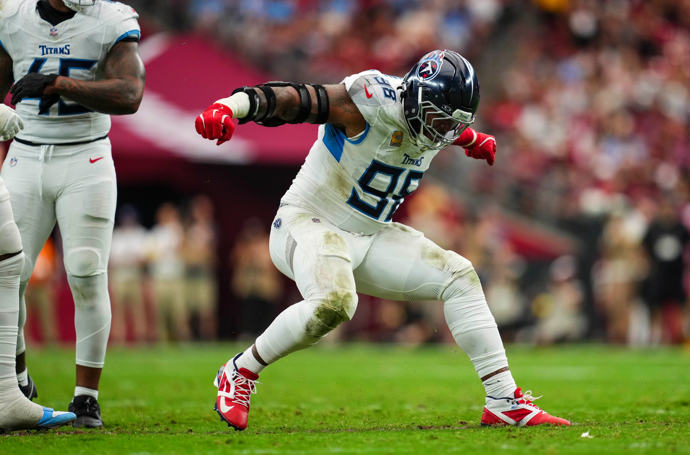 Titans rule out four starters