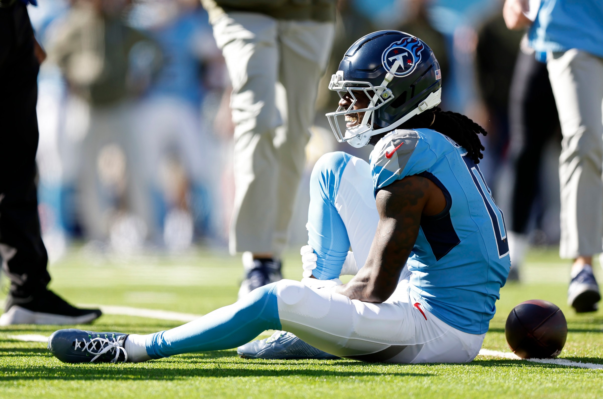 Calvin Ridley suffers season-ending injury in loss to Texans