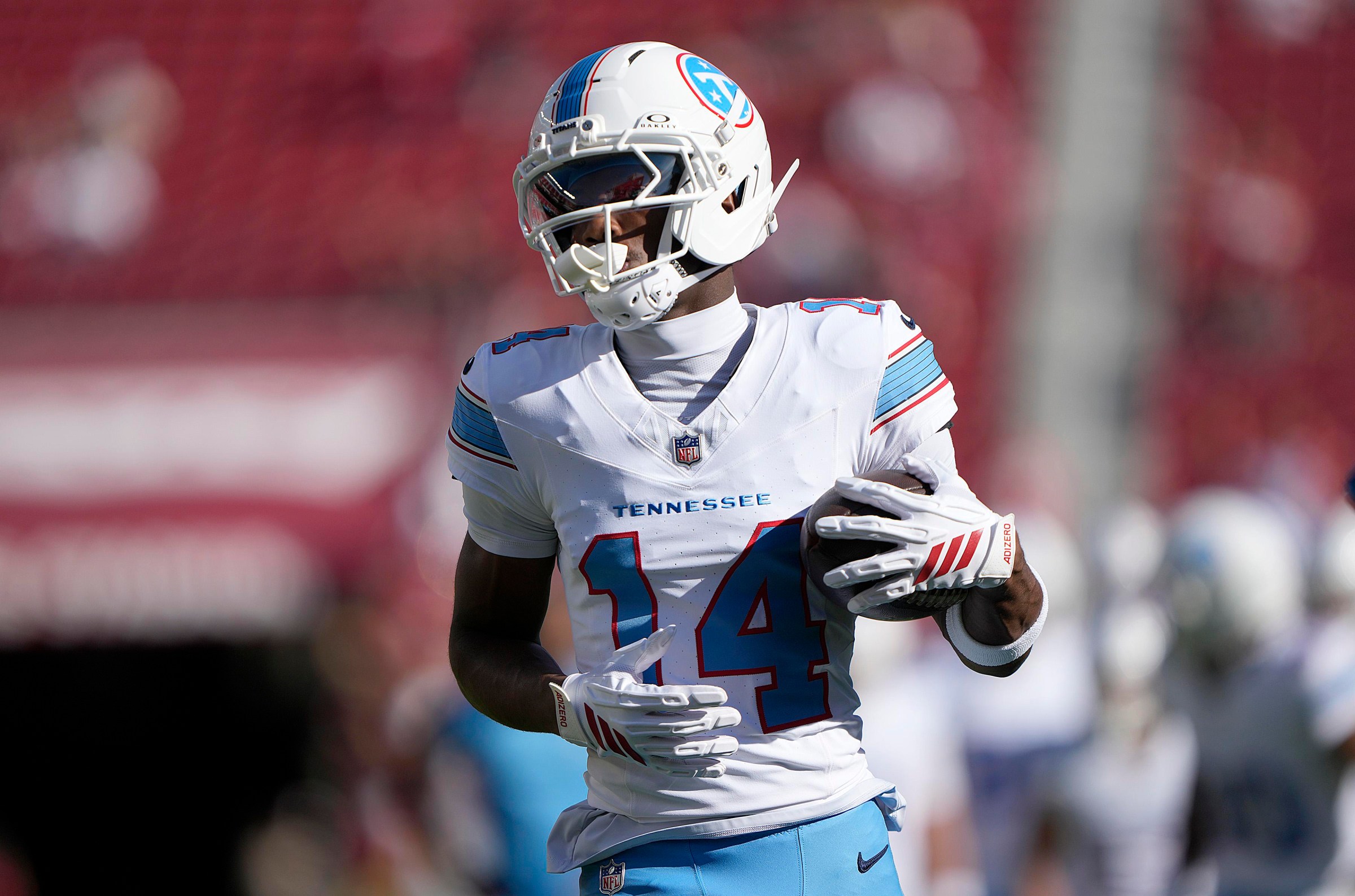 Carnell Tate misses Wednesday practice