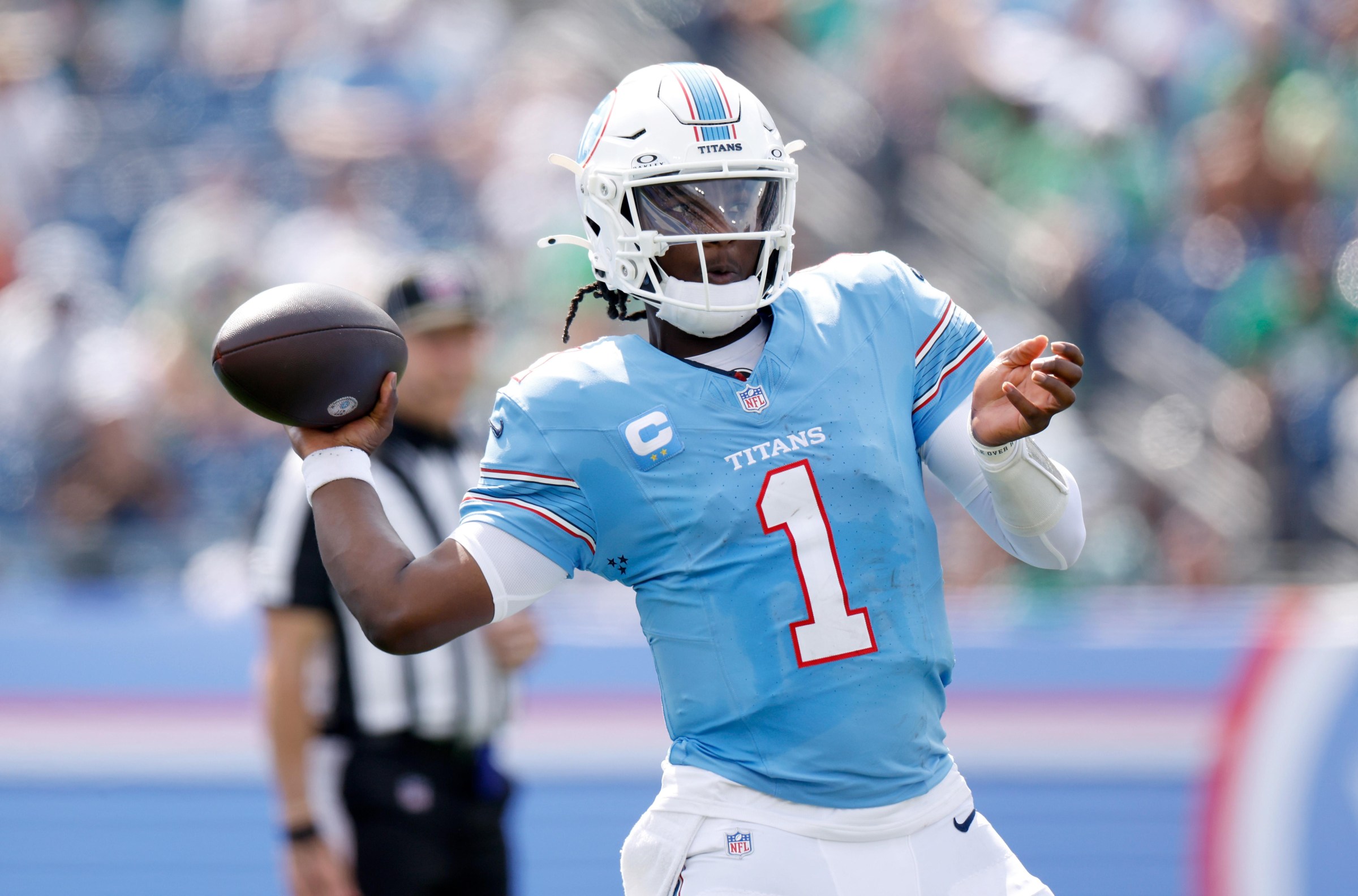 Titans QB Cam Ward showed real progress in Week 2