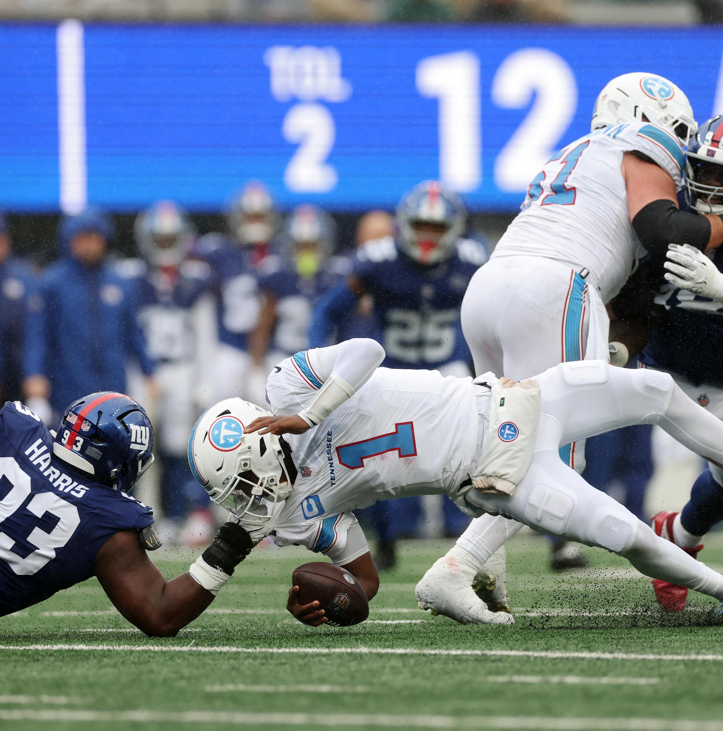 Titans lose 12-7 to Giants quick recap