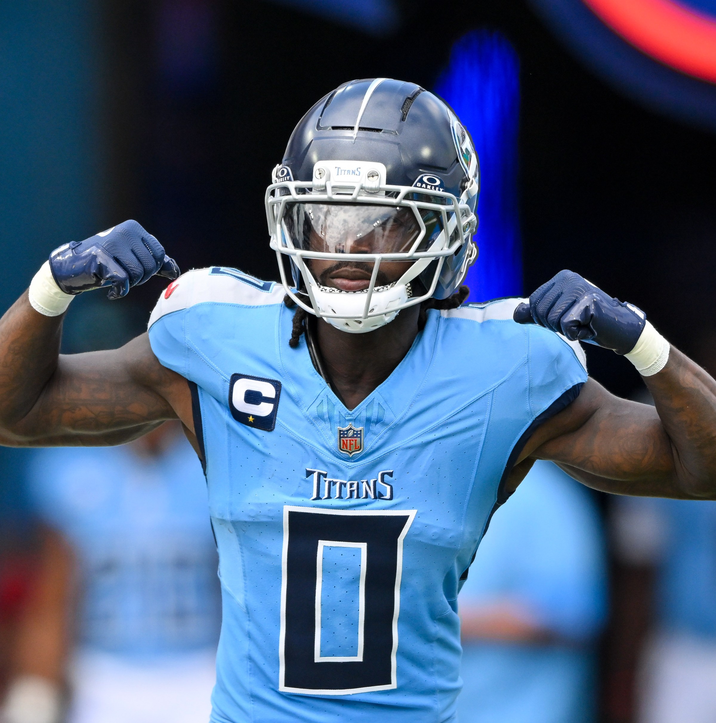 Calvin Ridley injury: Titans WR carted to locker room vs. Texans