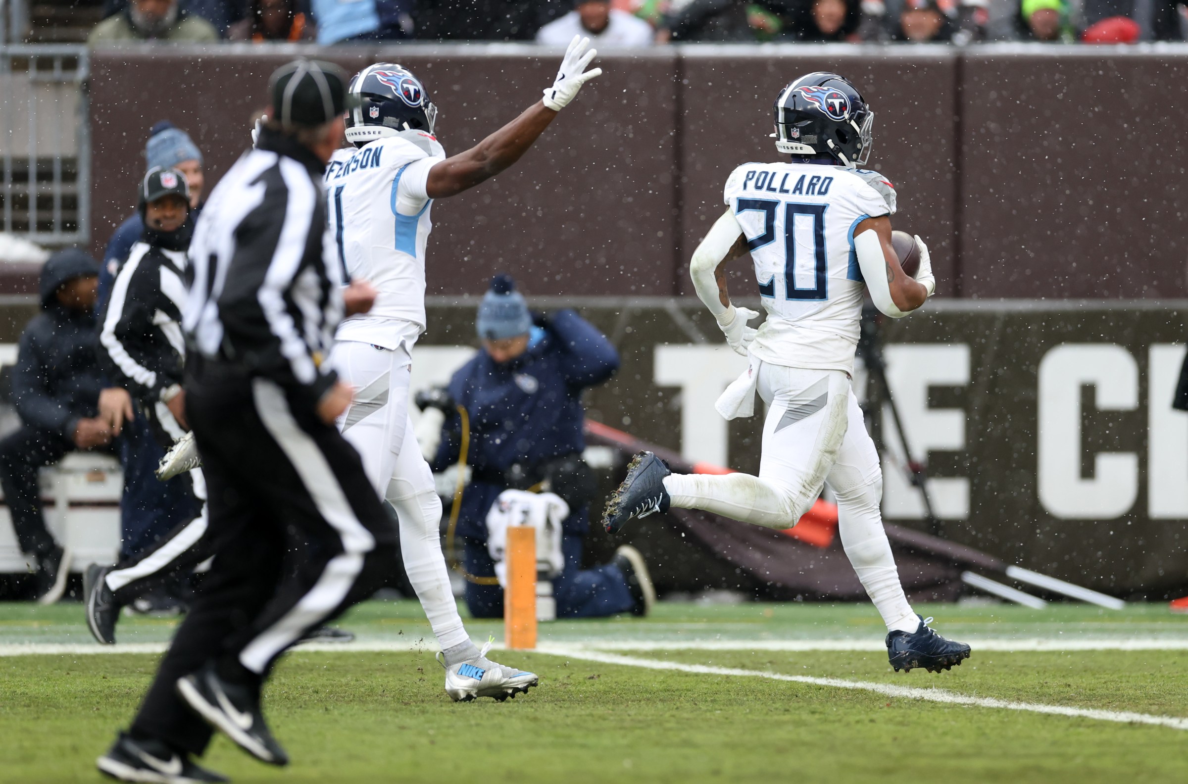 Titans Browns final score: Tennessee wins 31-29
