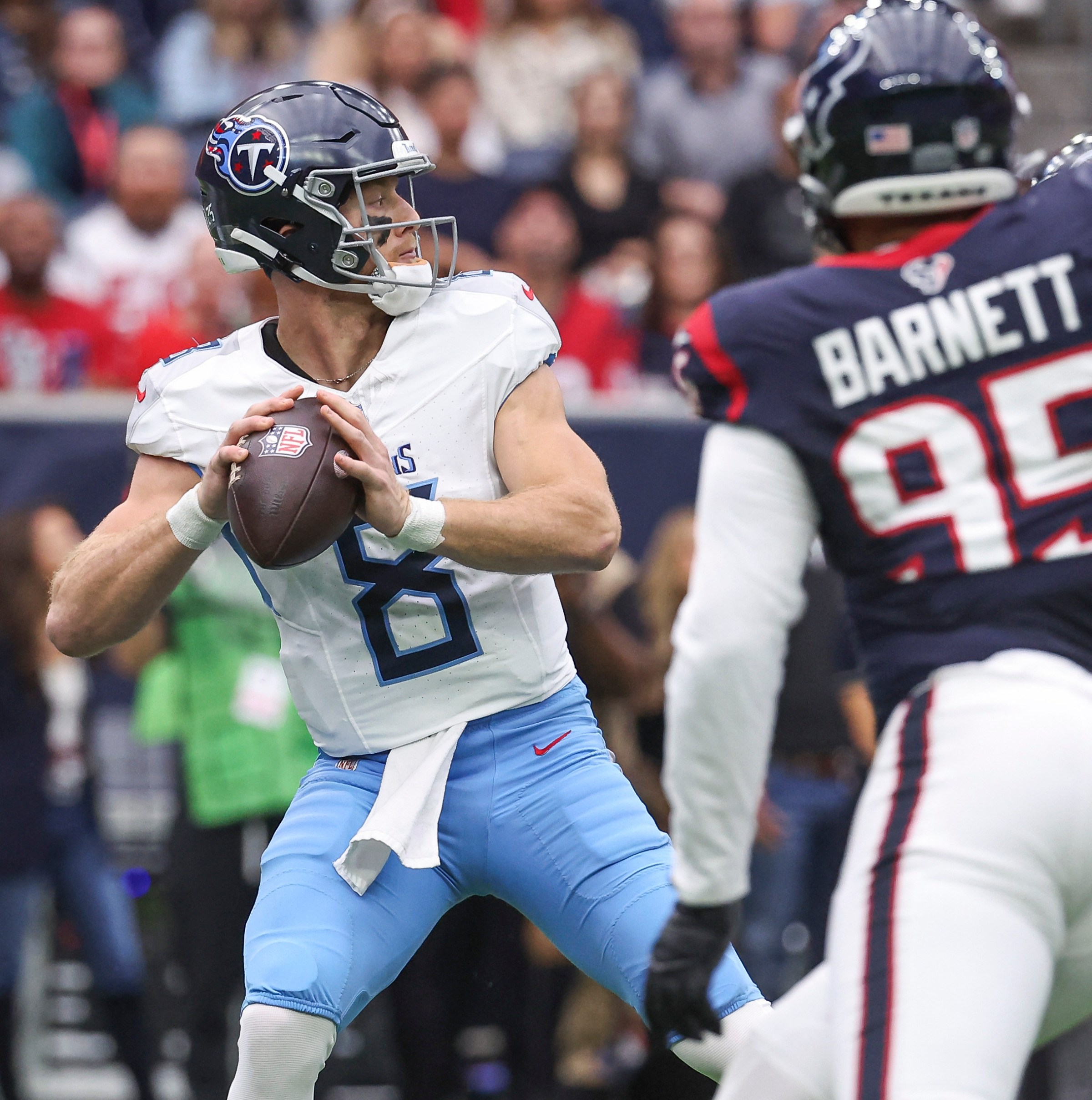 Titans LT’s Andre Dillard, Jaelyn Duncan reach new lows vs. Texans
